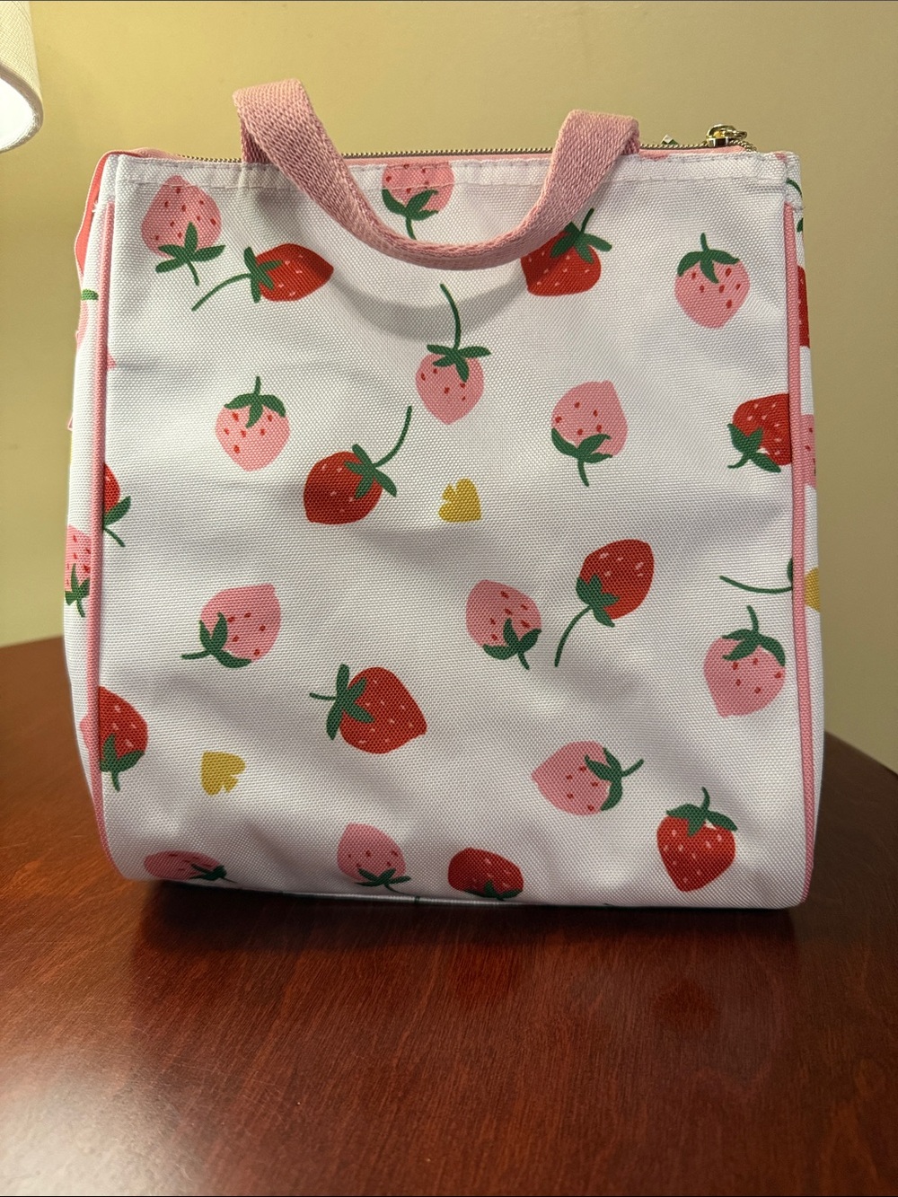 kate spade Strawberry Insulated Lunch Tote - Picture 2 of 4
